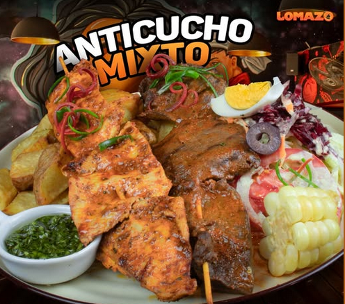 Anticucho mixto